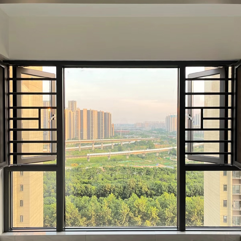 Anti-Rust Finish Aluminum Alloy Window railing