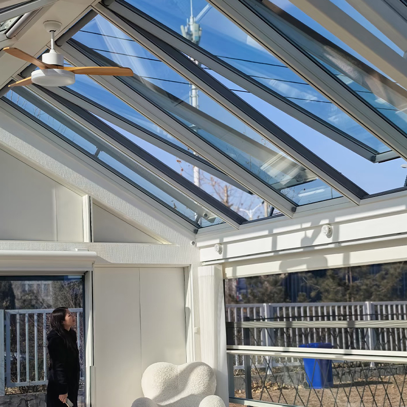 Silent & Heavy-Duty Performance Aluminum Alloy Suspended Skylight